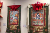 多様な中国文化を日本の人々へ　東京で西蔵タンカ展