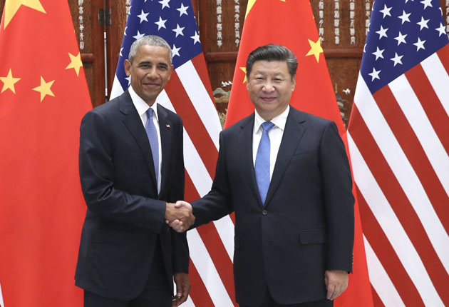 習近平主席　米オバマ大統領と会談