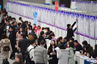 第13次五カ年計画期間中　中国都市部の新規雇用者数は6000万人を超える