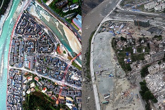汶川地震から15年、見事に再建果たした映秀鎮　四川省.jpg