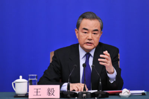王毅外交部長