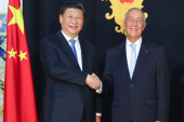 習近平国家主席がポルトガル大統領と会談