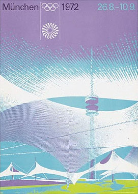 1972年慕尼黑奥运会海报